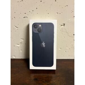Empty iPhone 13 Box 128GB Midnight – Authentic Apple Packaging